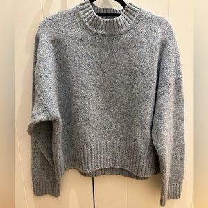 Vince blue melange sweater